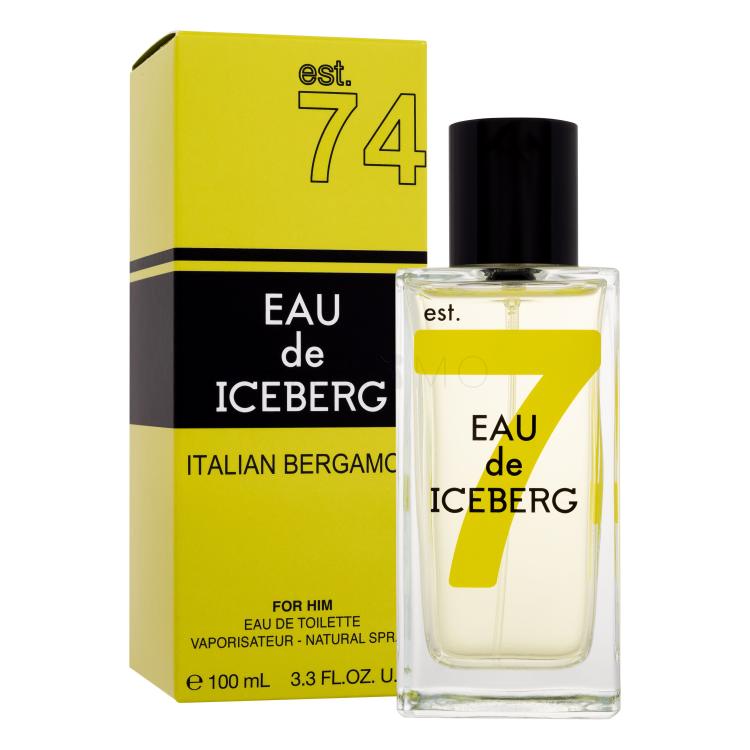 Iceberg Eau de Iceberg Italian Bergamot Eau de Toilette férfiaknak 100 ml