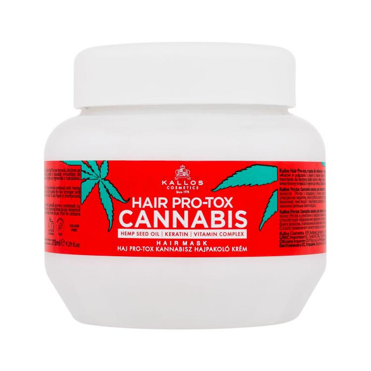 Kallos Cosmetics Hair Pro-Tox Cannabis Hajpakolás nőknek 275 ml