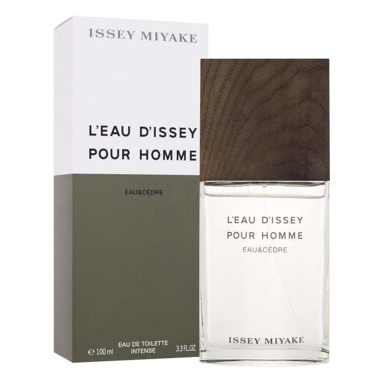 Issey Miyake L´Eau D´Issey Pour Homme Eau &amp; Cédre Eau de Toilette férfiaknak 100 ml sérült doboz