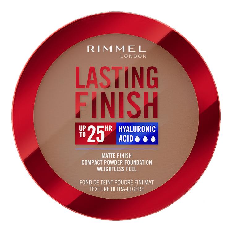 Rimmel London Lasting Finish 25H Compact Powder Foundation SPF20 Alapozó nőknek 7 g Változat 012 Cinnamon