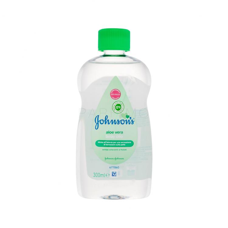 Johnson´s Baby Oil Aloe Vera Testolaj gyermekeknek 300 ml