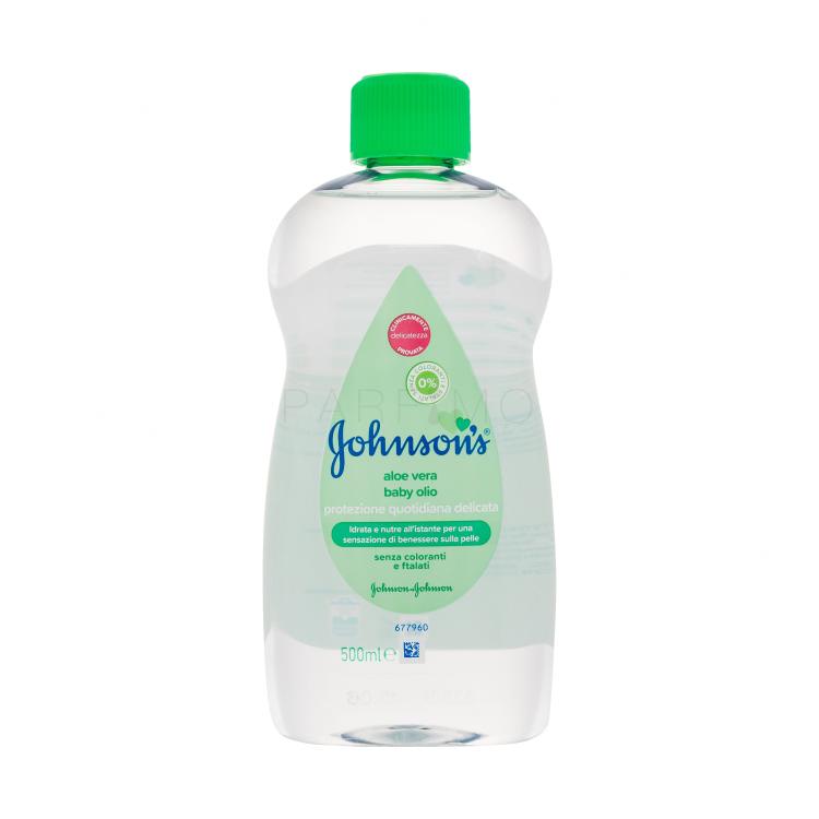 Johnson´s Baby Oil Aloe Vera Testolaj gyermekeknek 500 ml