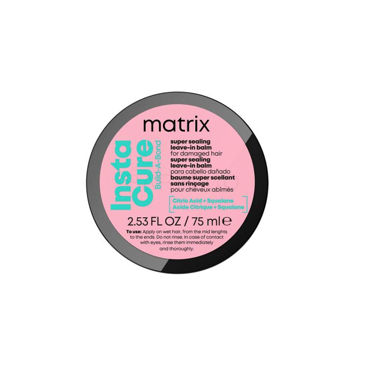 Matrix Instacure Build-A-Bond Super Sealing Leave-In Balm Öblítést nem igénylő hajápoló nőknek 75 ml