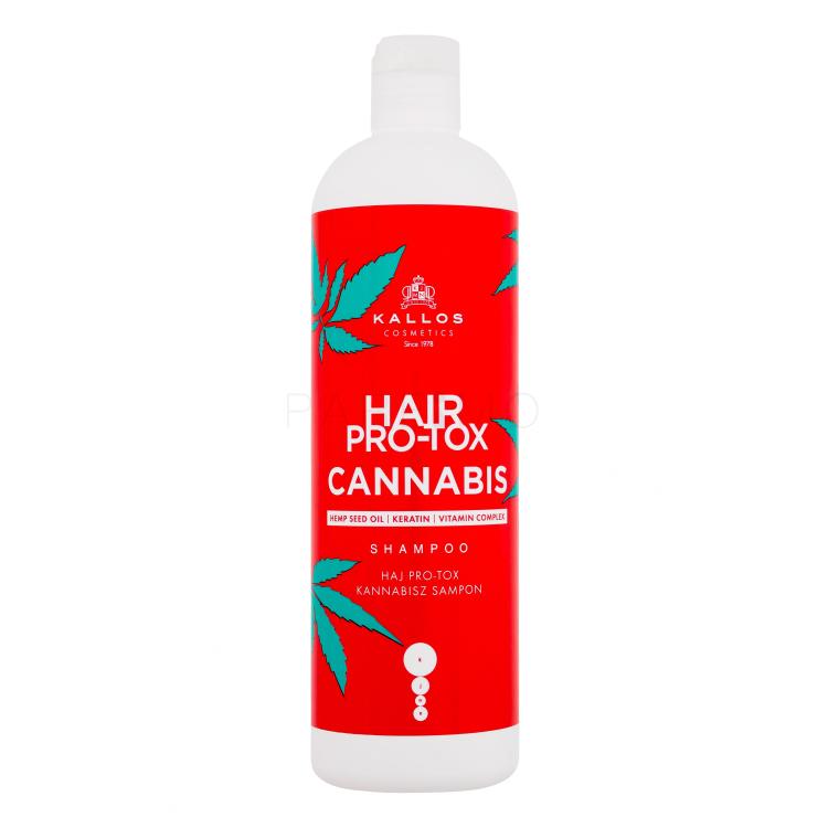 Kallos Cosmetics Hair Pro-Tox Cannabis Sampon nőknek 500 ml