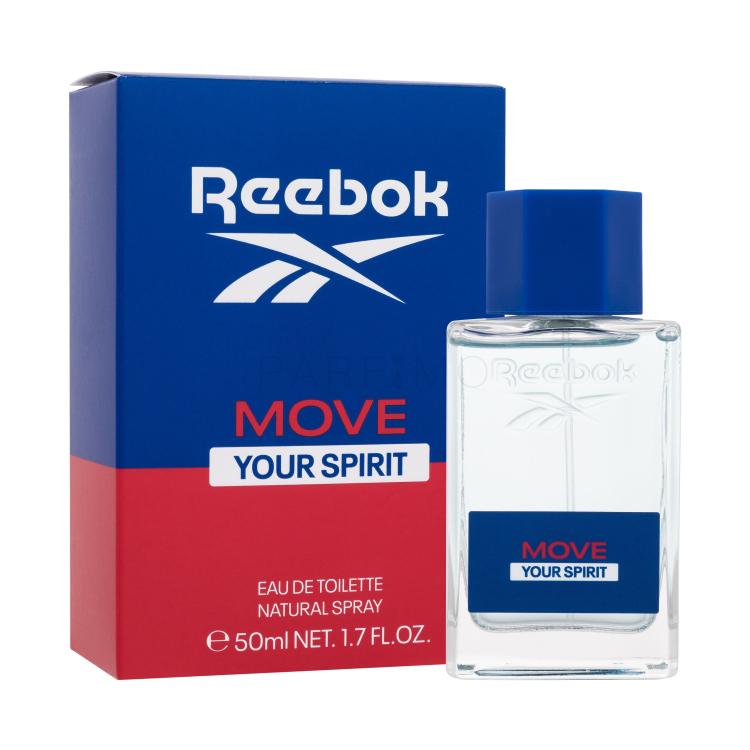 Reebok Move Your Spirit Eau de Toilette férfiaknak 50 ml sérült doboz