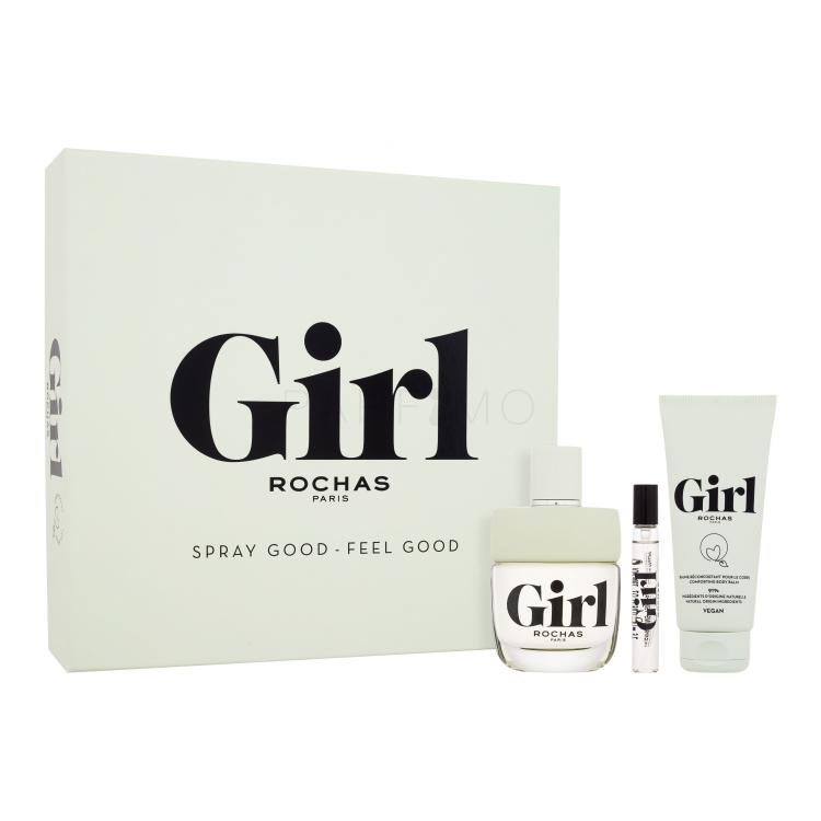 Rochas Girl Ajándékcsomagok eau de toilette 100 ml + testbalzsam 100 ml + eau de toilette 7,5 ml