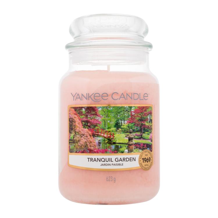 Yankee Candle Tranquil Garden Illatgyertya 623 g színelváltozás