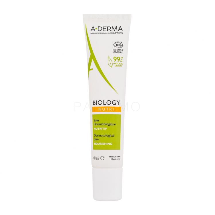 A-Derma Biology Nutri Dermatological Care Nappali arckrém nőknek 40 ml