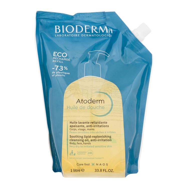 BIODERMA Atoderm Soothing Lipid-Replenishing Cleansing Oil Tusolóolaj Refill 1000 ml