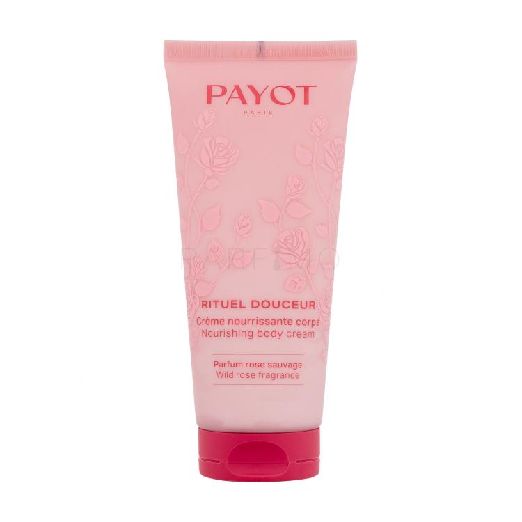 PAYOT Rituel Douceur Nourishing Body Cream Wild Rose Fragrance Testápoló krém nőknek 100 ml