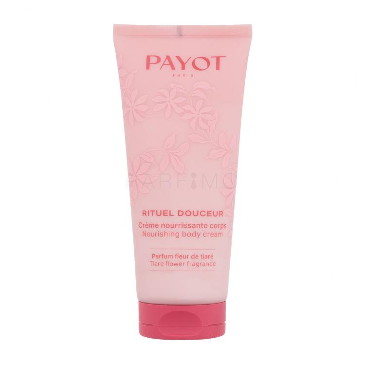 PAYOT Rituel Douceur Nourishing Body Cream Tiare Flower Fragrance Testápoló krém nőknek 100 ml