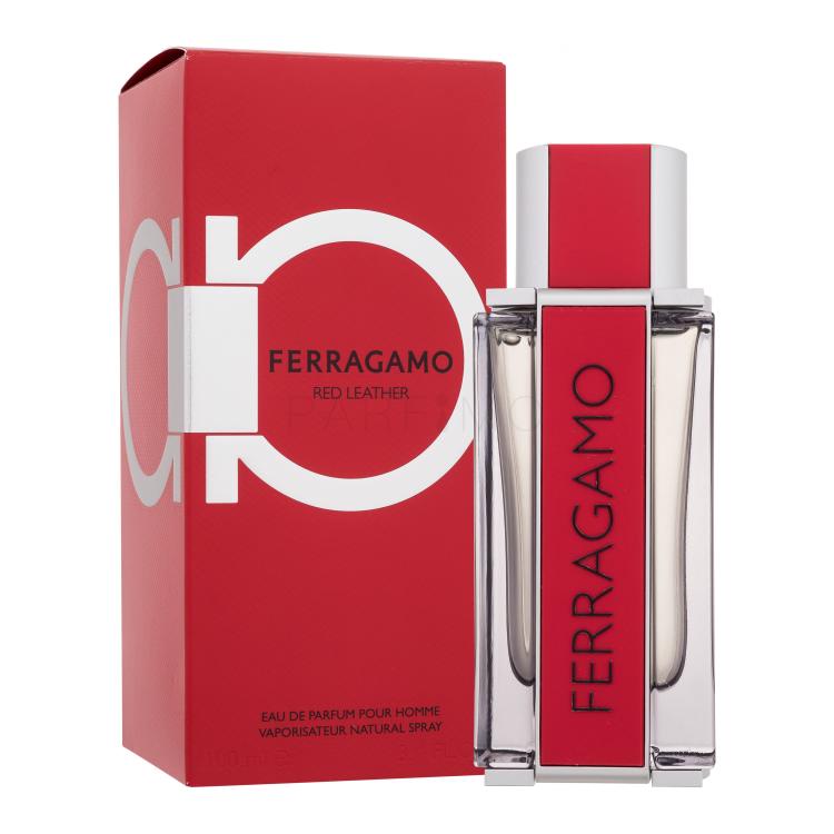 Ferragamo Ferragamo Red Leather Eau de Parfum férfiaknak 100 ml