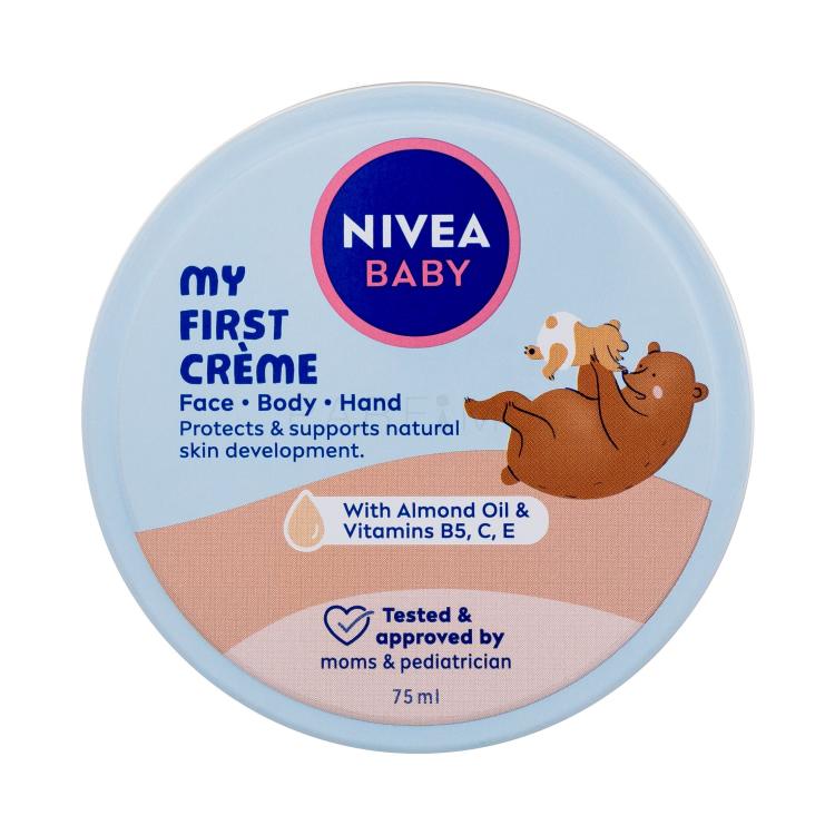 Nivea Baby My First Crème Testápoló krém gyermekeknek 75 ml