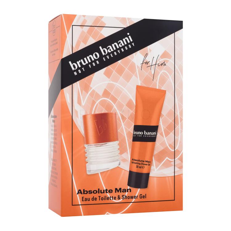 Bruno Banani Absolute Man Ajándékcsomagok eau de toilette 30 ml + tusfürdő 50 ml