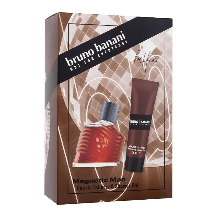 Bruno Banani Magnetic Man Ajándékcsomagok eau de toilette 30 ml + tusfürdő 50 ml