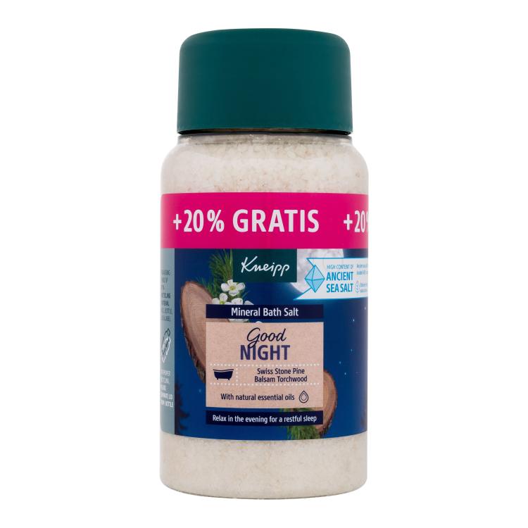 Kneipp Good Night Mineral Bath Salt Fürdősó 600 g