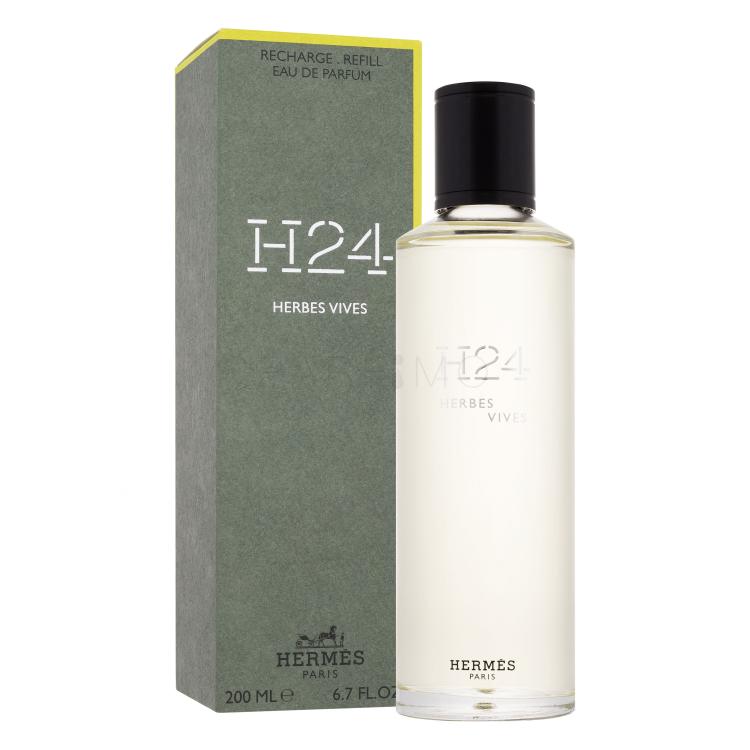 Hermes H24 Herbes Vives Eau de Parfum férfiaknak Refill 200 ml