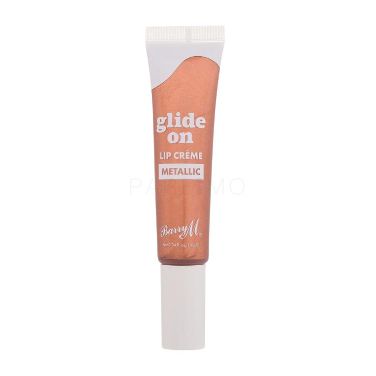 Barry M Glide On Lip Crème Metallic Rúzs nőknek 10 ml Változat Rich Bronze