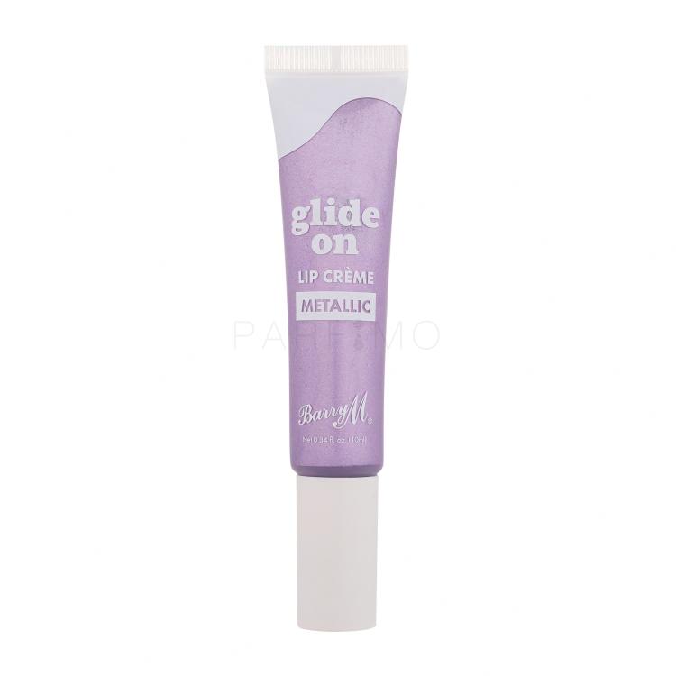 Barry M Glide On Lip Crème Metallic Rúzs nőknek 10 ml Változat Lavender Crush