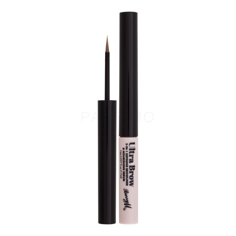 Barry M Ultra Brow 2-in-1 Defining Browliner &amp; Nourishing Serum Szemöldökceruza nőknek 1,7 ml Változat Light Blonde