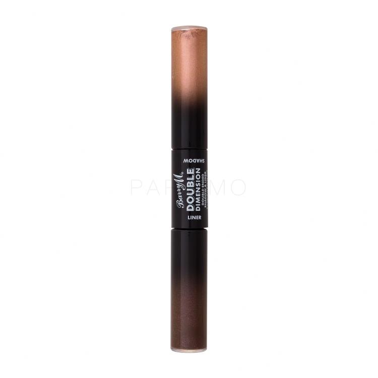 Barry M Double Dimension Double-Ended Shadow &amp; Liner Szemhéjfesték nőknek 9 ml Változat Infinite Bronze