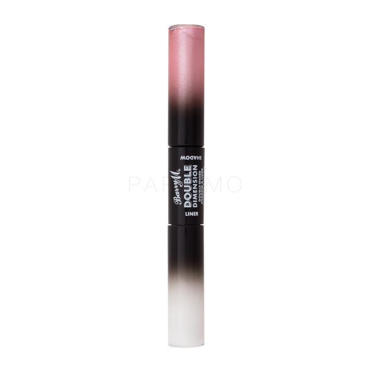 Barry M Double Dimension Double-Ended Shadow &amp; Liner Szemhéjfesték nőknek 9 ml Változat Pink Perspective