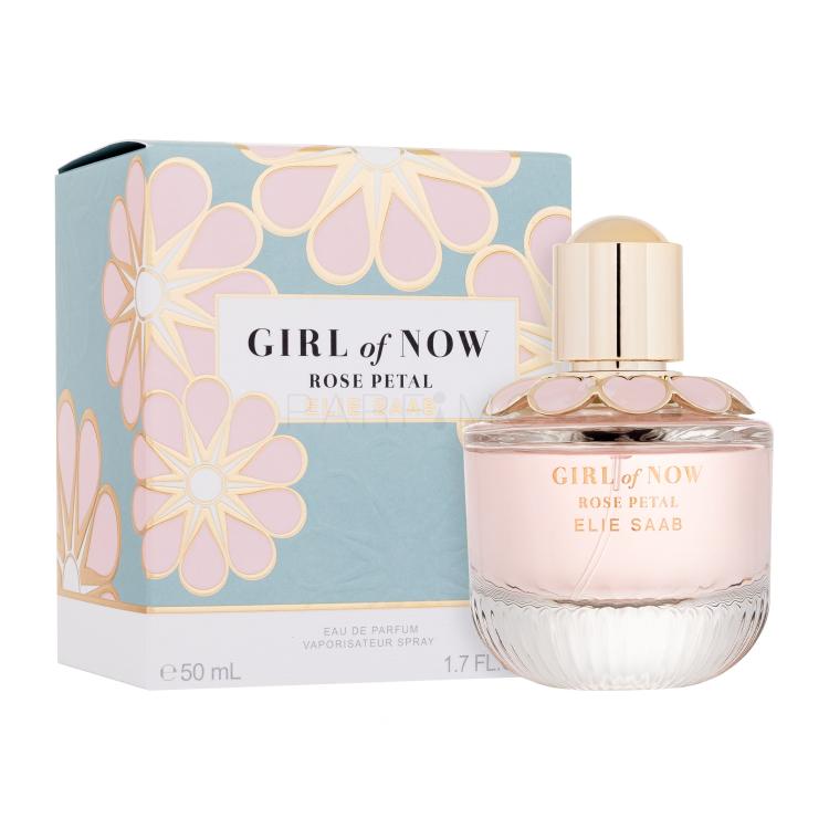 Elie Saab Girl of Now Rose Petal Eau de Parfum nőknek 50 ml