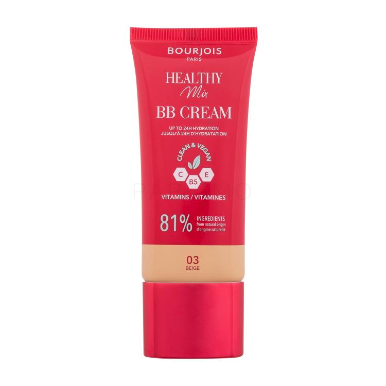 BOURJOIS Paris Healthy Mix Clean &amp; Vegan BB Cream BB krém nőknek 30 ml Változat 03 Beige