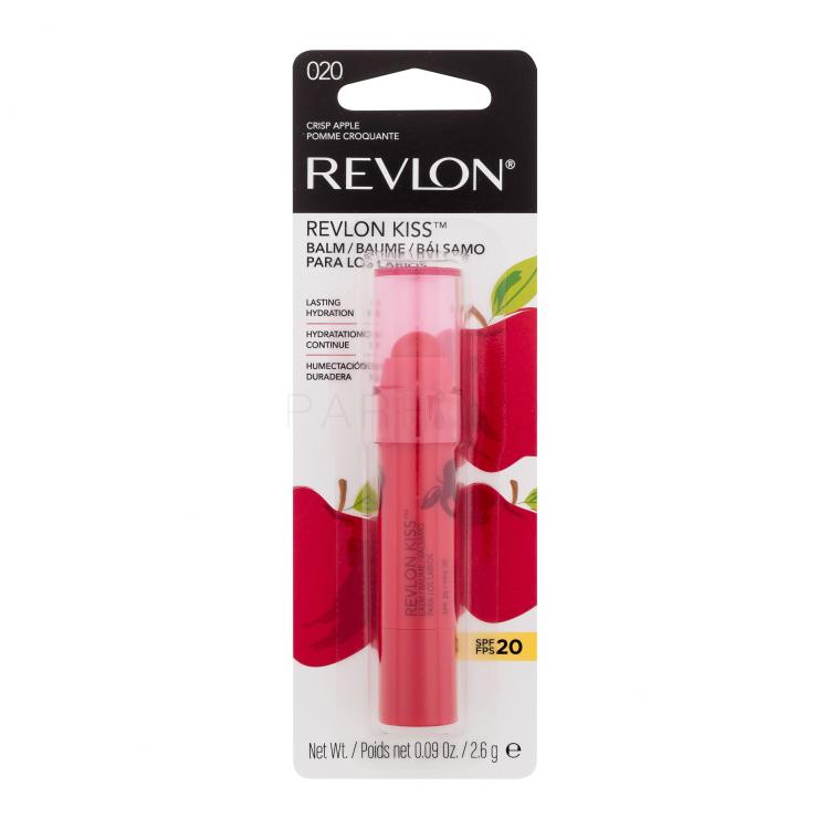 Revlon Revlon Kiss SPF20 Ajakbalzsam nőknek 2,6 g Változat 020 Crisp Apple