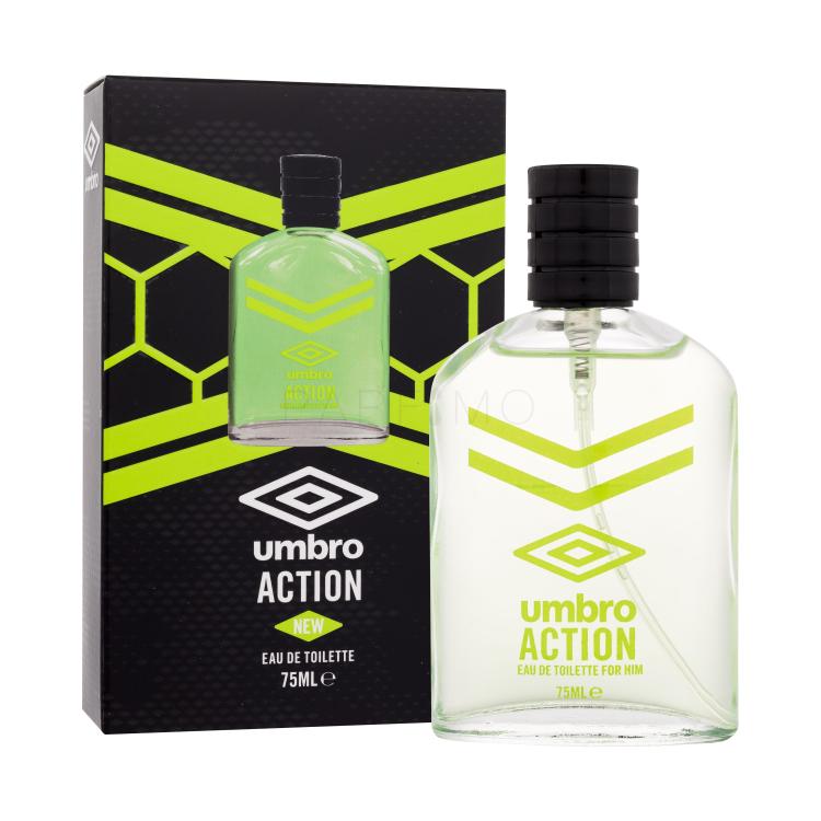 UMBRO Action Eau de Toilette férfiaknak 75 ml sérült doboz