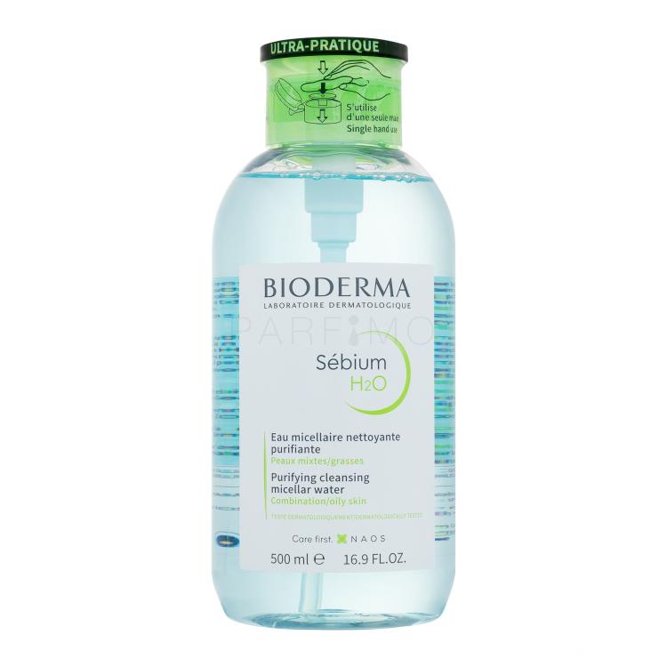 BIODERMA Sébium H₂O With Dispenser Micellás víz nőknek 500 ml