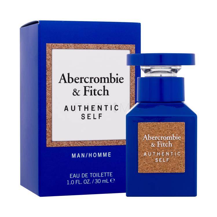 Abercrombie &amp; Fitch Authentic Self Eau de Toilette férfiaknak 30 ml sérült doboz