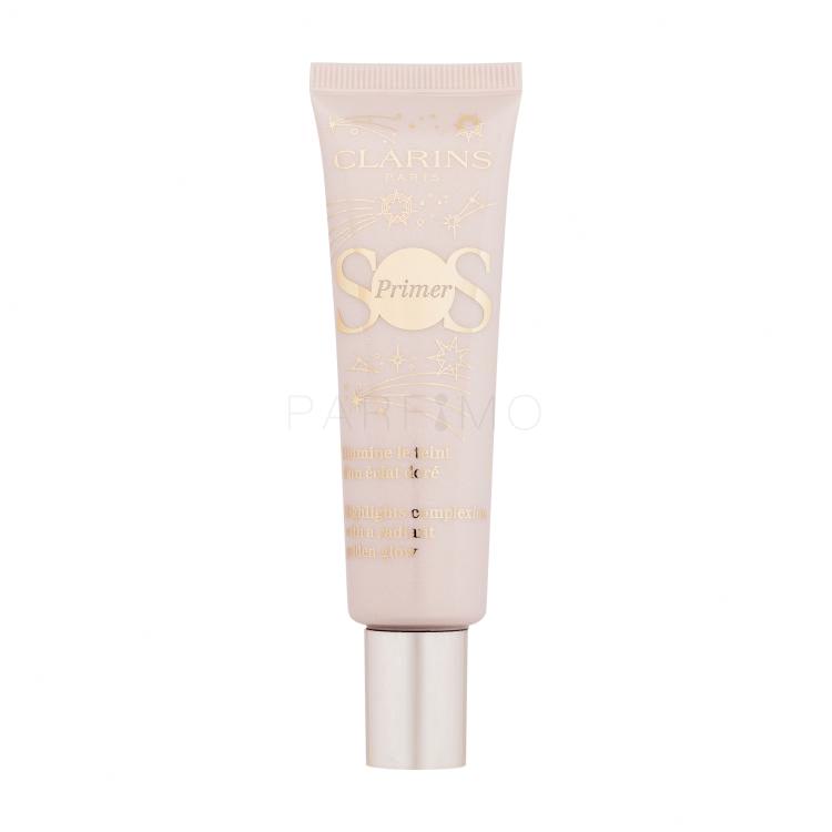 Clarins SOS Primer Golden Glow Limited Edition Primer nőknek 30 ml