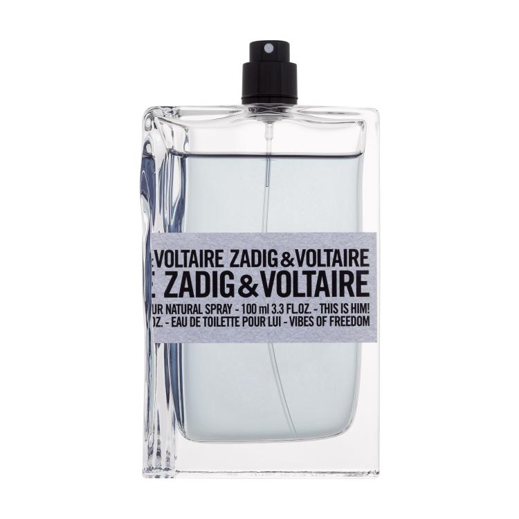 Zadig &amp; Voltaire This is Him! Vibes of Freedom Eau de Toilette férfiaknak 100 ml teszter