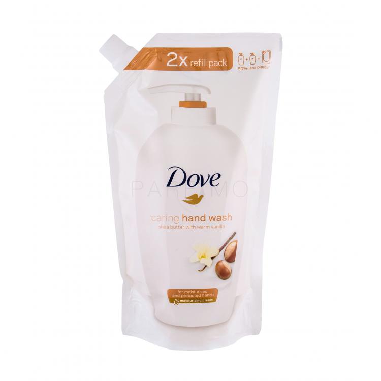 Dove Pampering Shea Butter &amp; Vanilla Folyékony szappan nőknek Refill 500 ml