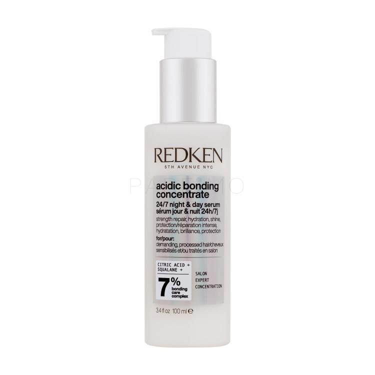 Redken Acidic Bonding Concentrate 24/7 Night &amp; Day Serum Hajszérum nőknek 100 ml sérült doboz