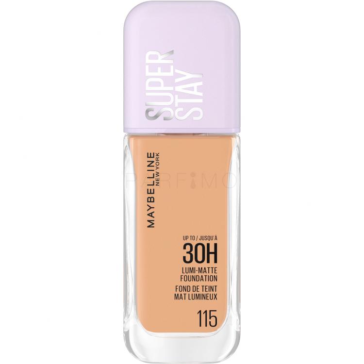 Maybelline Super Stay Lumi-Matte Foundation Alapozó nőknek 35 ml Változat 115