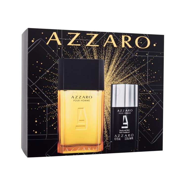 Azzaro Pour Homme Ajándékcsomagok eau de toilette 100 ml + stiftes dezodor 75 ml