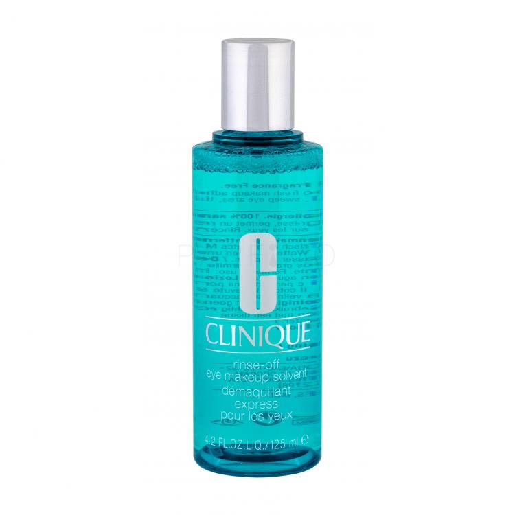 Clinique Rinse Off Eye Makeup Solvent Sminklemosó szemre nőknek 125 ml