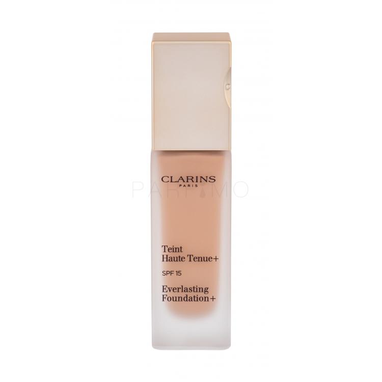 Clarins Everlasting Foundation+ SPF15 Alapozó nőknek 30 ml Változat 112 Amber