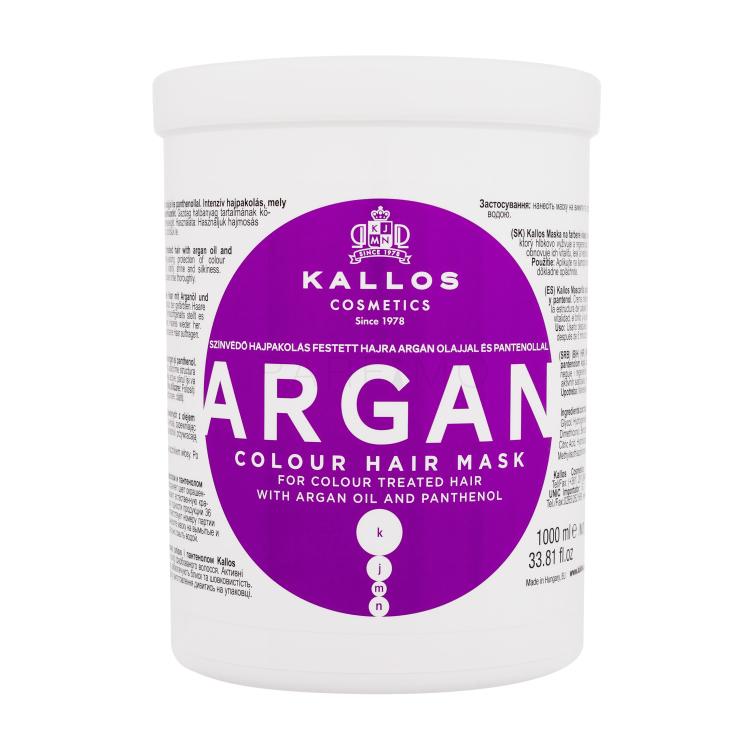 Kallos Cosmetics Argan Hajpakolás nőknek 1000 ml