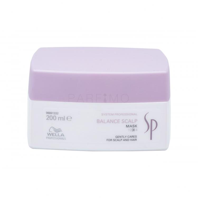 Wella Professionals SP Balance Scalp Mask Hajpakolás nőknek 200 ml