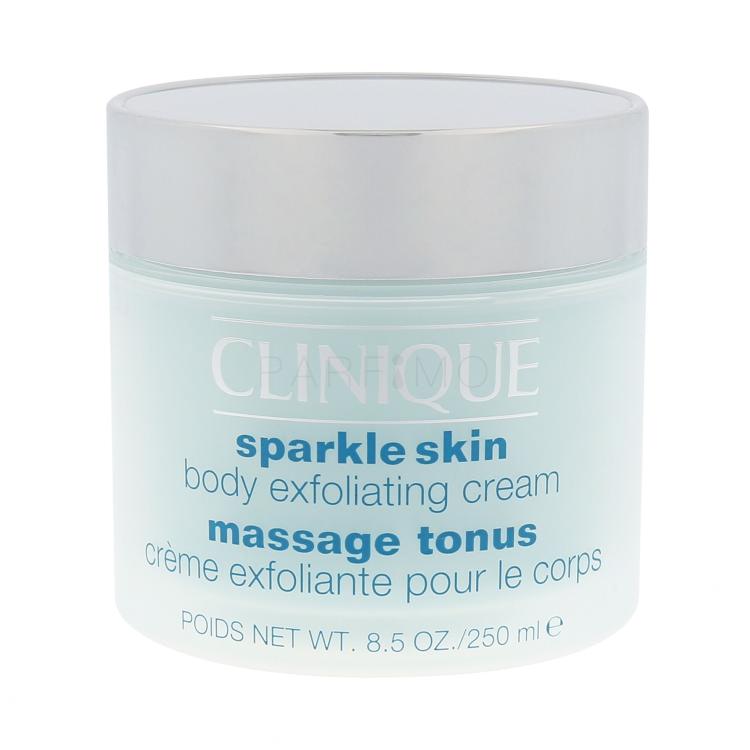 Clinique Sparkle Skin Body Exfoliating Cream Testradír nőknek 250 ml