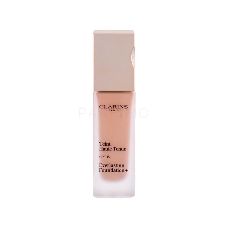 Clarins Everlasting Foundation+ SPF15 Alapozó nőknek 30 ml Változat 107 Beige