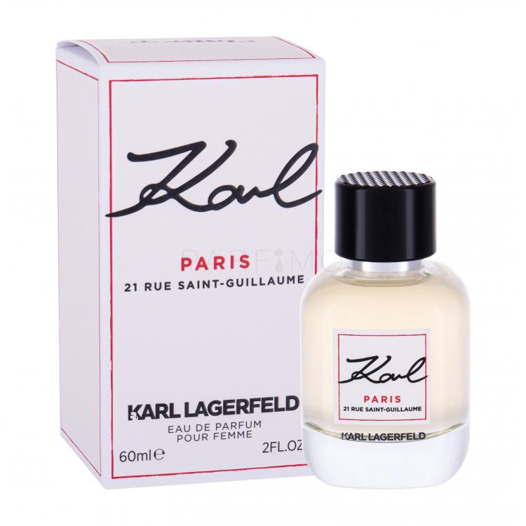 Karl Lagerfeld Karl Paris 21 Rue Saint-Guillaume Eau de Parfum nőknek 60 ml