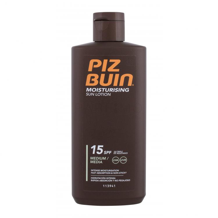 PIZ BUIN Moisturising Sun Lotion SPF15 Fényvédő készítmény testre 200 ml