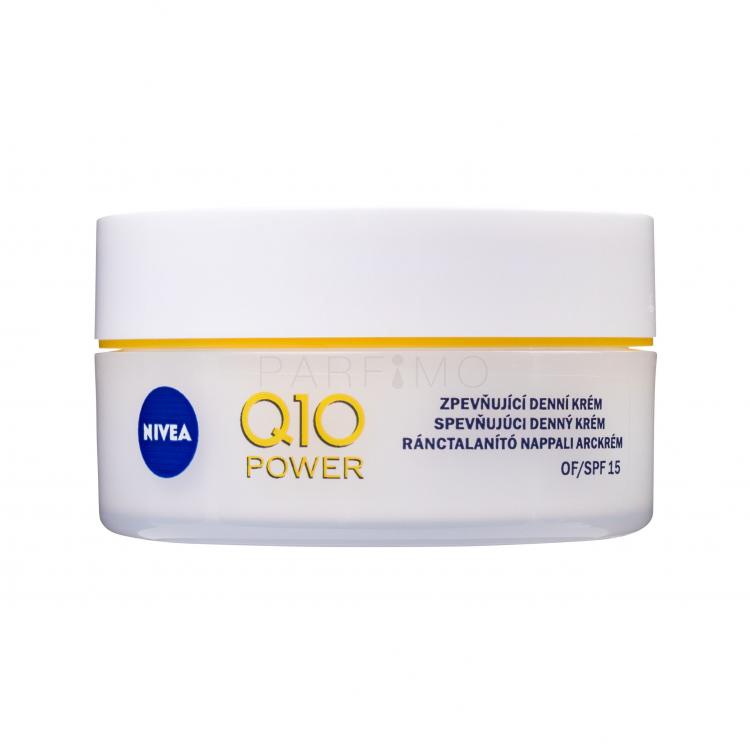 Nivea Q10 Power Anti-Wrinkle + Firming SPF15 Nappali arckrém nőknek 50 ml