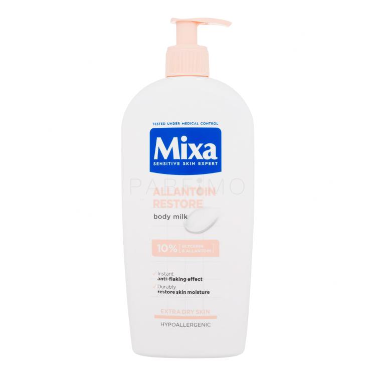 Mixa Allantoin Restore Body Milk Testápoló tej nőknek 400 ml