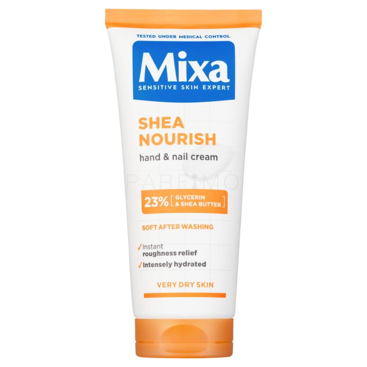 Mixa Shea Nourish Hand &amp; Nail Cream Kézkrém 100 ml