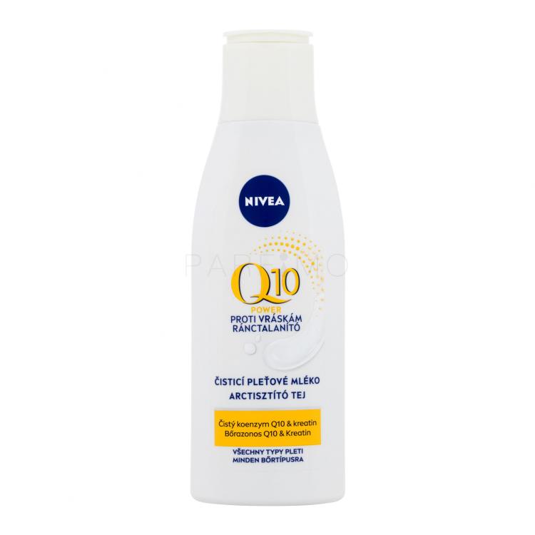 Nivea Q10 Plus Arctisztító tej nőknek 200 ml